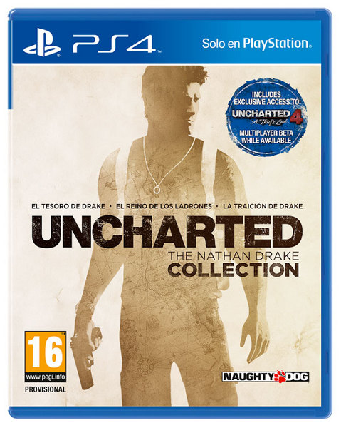 PS4 UNCHARTED THE NATHAM DRAKE COLLECTION